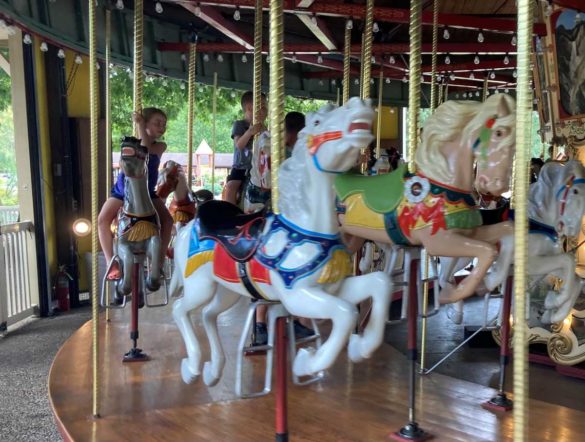 Have a merry ride on a carousel in Ohio – Dusty Tires